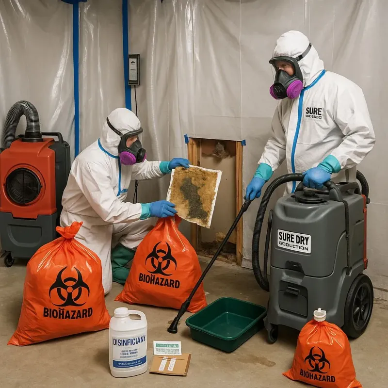 Contaminated Water Handling Protocols process in Wendell, MA