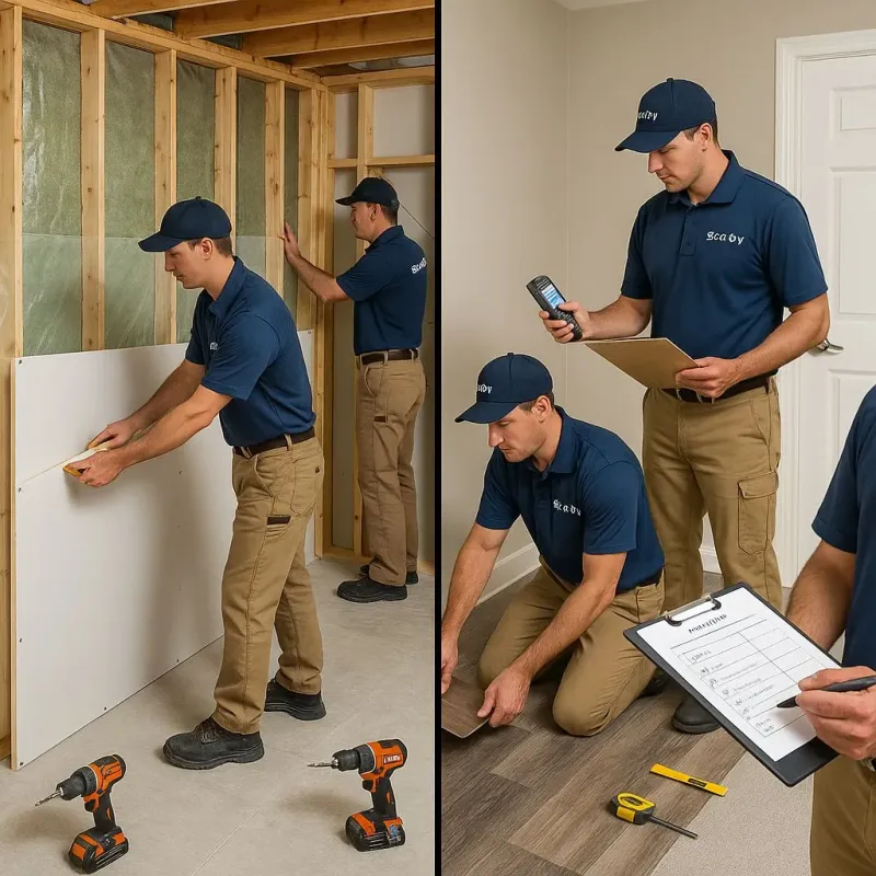 Repairs and Reconstruction process in Wendell, MA